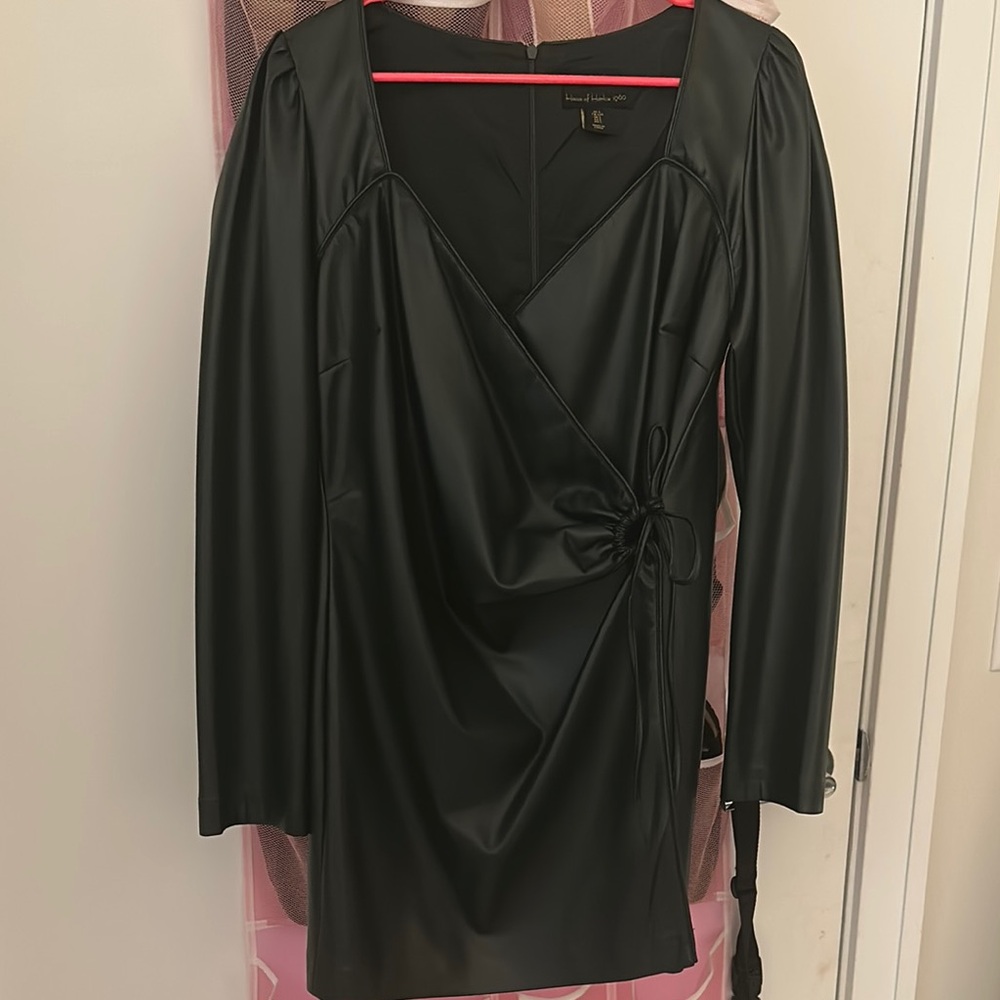 House of Harlow 1960 Vegan Leather Dress